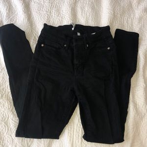 Black good leg Good American Jeans